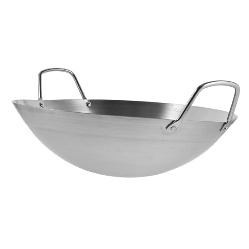 Wok de acero inoxidable Cabilock para cocina doméstica miniatura 1