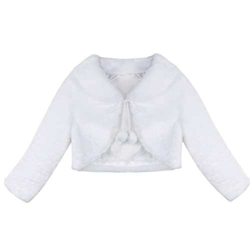 Freebily Cárdigan Bolero de Fiesta Boda Bautizo Abrigo Chaqueta de Vestido para Bebé Niña (12...