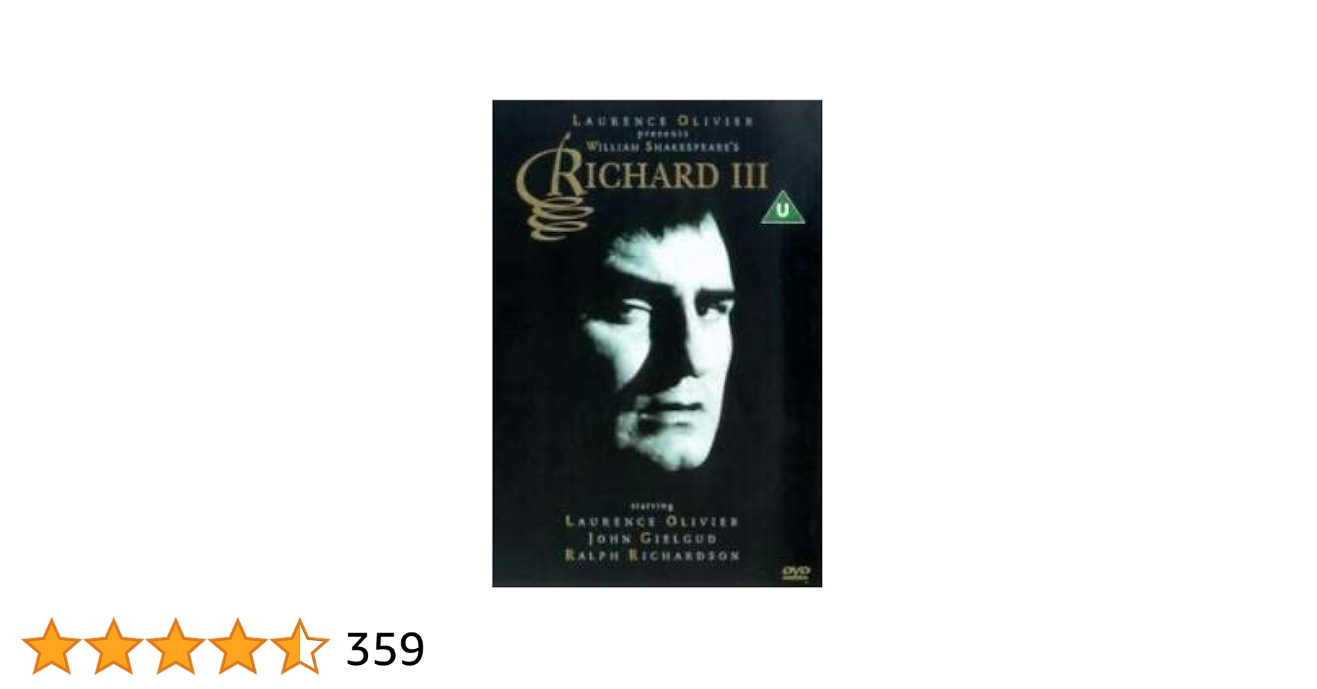 洋画・外国映画 RICHARD III DVD Amazon.co.jp: Richard III [DVD] : DVD