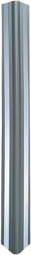 Protection d'angle murale anti-rayures grise pour garages en lot de 5 pièces