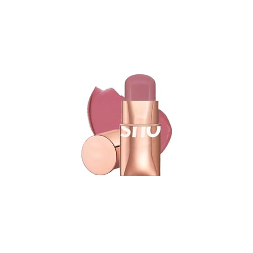 Blush Stick Essence Blush 3-en-1 Coréen,Fard à Joues,Lèvres et Paupières,Teint Frais et Hydratant, Longue Tenue,6 Nuances-Maquillage Femmes et Filles (#6, 24g)