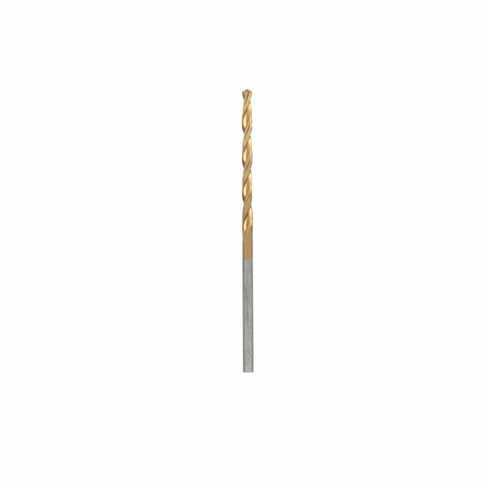 BOSCH TI2132 5/64 In. x 2 In. Titanium-Coated Drill Bit, Blue