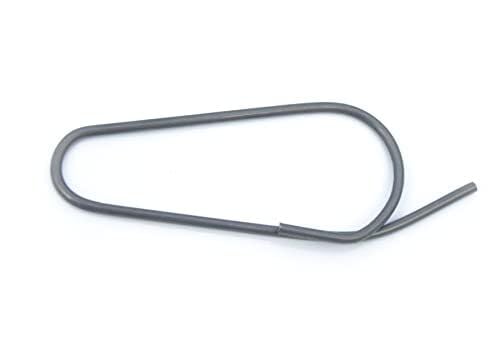 QuH | Labelhangers, hangers voor etiketten & borden, staaldraadklem, verzinkt, 1,4 x 34 mm | 14.000 stuks