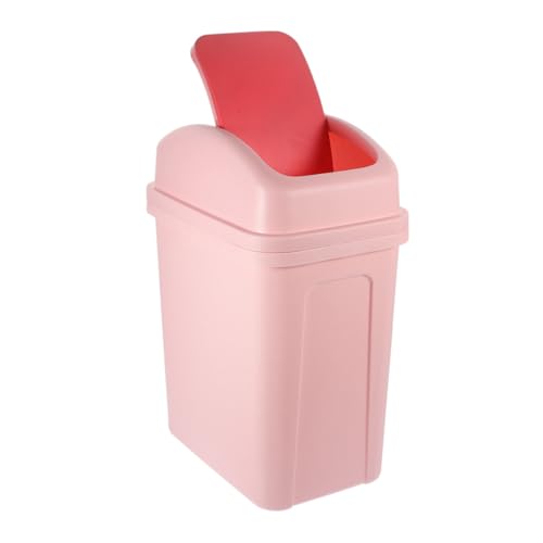 Poubelle cuisine à bascule grosse capacité en plastique PP STOBAZA pour bureau