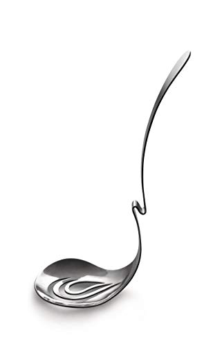 Louche Alessi en acier poli design haut de gamme pour table