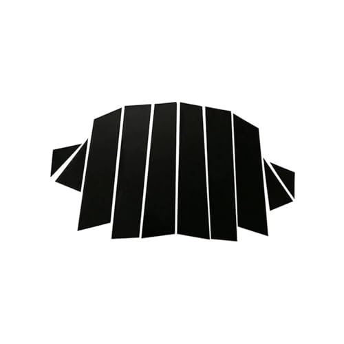Garnitures pilier de fenêtre voiture anti-rayures noir laqué pour Mazda CX-5