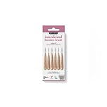 THE HUMBLE CO. - Bamboo Interdental Brushes - Size 0-0.4 mm - Developed by Dentists - Designed in Sweden - Sustainable & Reusable - Vegan & Cruelty-Free - Eco-Friendly Packaging - 6p
