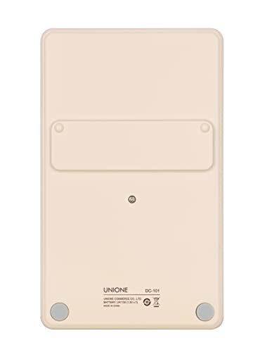 UNIONE Pocket & Desktop Beige Calculator DC101 Beige の商品画像 3