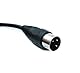 System-S S-Video Kabel 5 m Din 3 Pin Stecker zu Stecker Schwarz