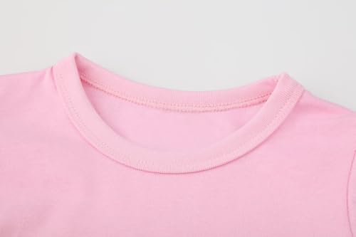 Image of Toddler Girl Long Sleeve T-Shirts Kids Cotton Fall Top 2-7 Years