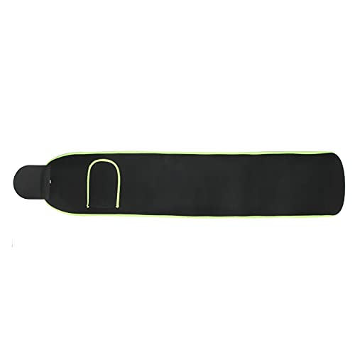 Faja lumbar deportiva ajustable M negra y verde miniatura 5