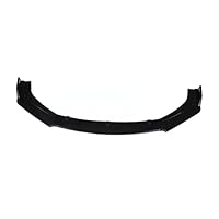 Akozon Frontspoiler 3-teiliges Universal Splitter Bumper Spoilerlippe Auto Front Bumper Lip Splitter Spoiler Spoilerlippe Auto Frontstoßstange Lip Diffusor