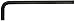 Bondhus 12174 9mm Hex Tip Key L Wrench with ProGuard Finish, 159mm