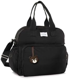 Little Baby Marla Anne Bebek Bakım Çantası, Siyah - Görsel 1