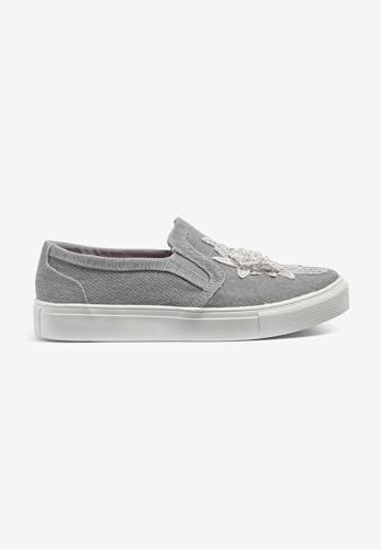 Comfortview Women's Wide Width The Skyla Sneaker4