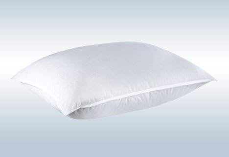 L' COZEE Super Loft - Almohada de cama alternativa de plumón, relleno de silicona y resortes de bolsillo, funda 100% algodón, densidad firme, sin