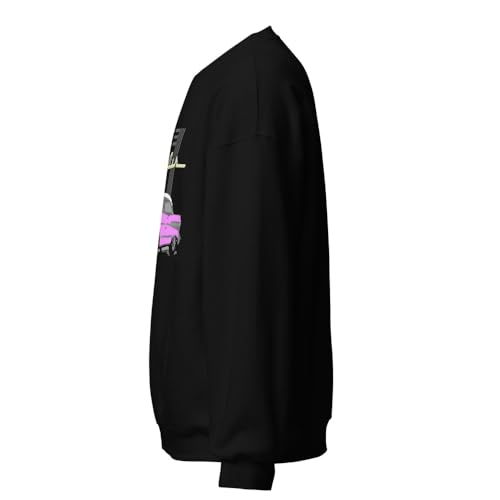 Pink 57 Chevy Bel Air Hardtop Classic Car 1957 Belair Unisex Sweatshirt2