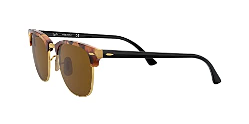 Image of Ray-Ban Rb3016 Clubmaster Classic Unisex Round Non-Polarized Sunglasses