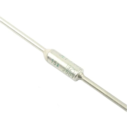 Fusible thermique fil axial 192°C coupure TF 15A 250V anti surchauffe machine