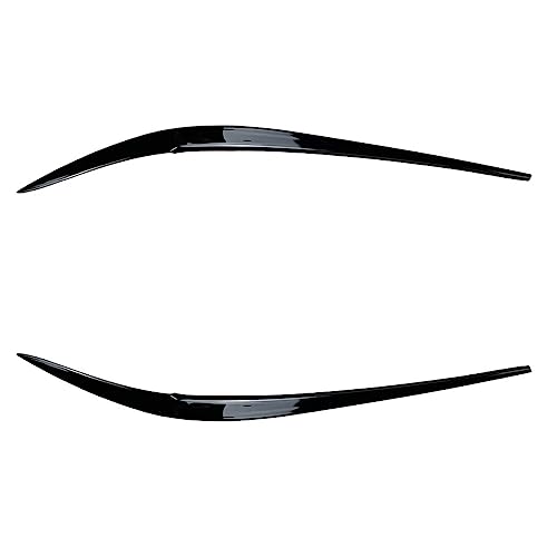 Paupières de phare voiture noir brillant pour BMW 3 Series G20 G28 2019-2021