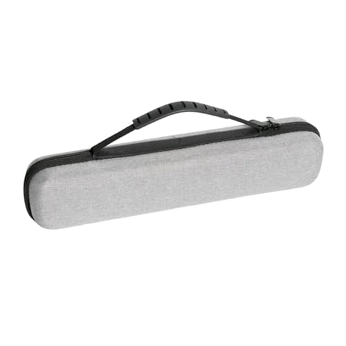 MotiveTech Estojo de viagem para ferro de ondulação, bolsa de armazenamento, recipiente de proteção profissional de EVA, bolsa de transporte portátil para