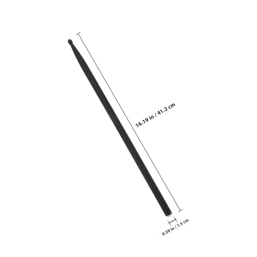 Set de 4 Baquetas de Fibra de Carbono Negro miniatura 2