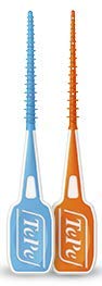 Palito de silicone Easypick M/L Azul + estojo (36 unidades)
