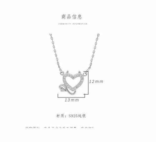 Collier petit diable cadeau idéal avec boîte pour anniversaire - 5