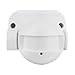 Produktbild HUBER Motion 60HF Radar Bewegungsmelder 180° Innen/Außen Bewegungssensor IP44 I 230V Bewegungsmelder LED geeignet, vertikal verstellbar, weiß