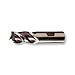 End Mill, Cobalt, 1 1/4, 4 FL, SGL Sq End, CC