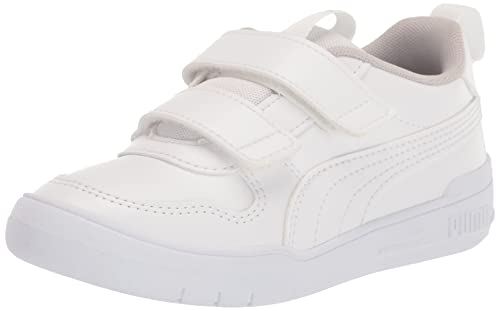 PUMA Toddler Boys Multiflex Sl V Slip On Sneakers Shoes Casual - White - Size 7 M