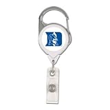 NCAA Duke Blue Devils Retractable Premium Badge Holder, Team Color, One Size