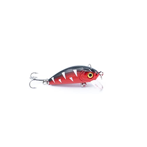 Foto von Mister Tackle Lilly Angelköder Angelköderset Wobbler Set 5 cm Forelle Barsch 5 Stück