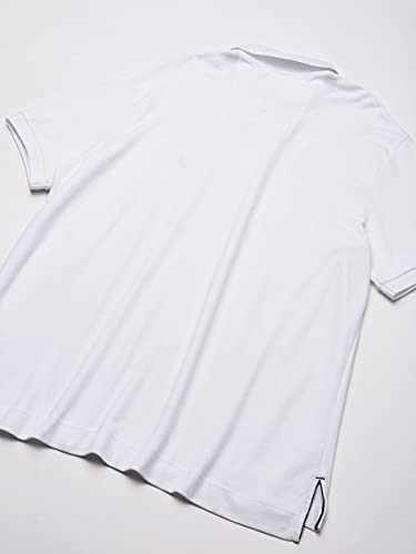 Image of Nautica Men's Classic Fit Short Sleeve Dual Tipped Collar Polo Shirt