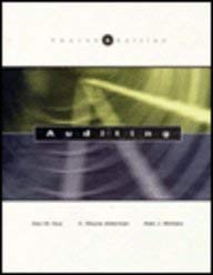 Auditing 0030116937 Book Cover