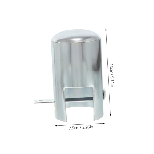 Verrou de robinet extérieur durable en fer argenté - 3
