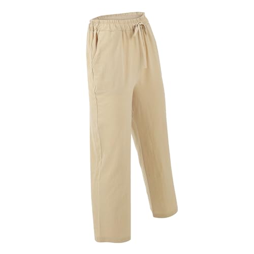 Pantalon large femme léger idéal pour vos journées détente et balades sur la plage en été