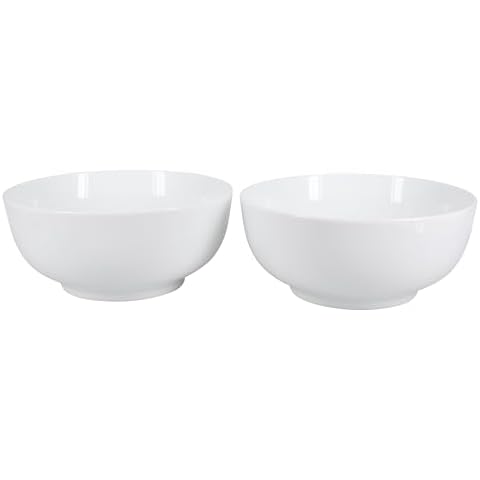 BIA Cordon Bleu Porcelain Serve Bowl, Set of 2, White (901443S2SIOC) Cover