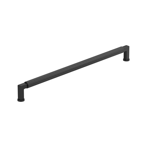 Amerock 18" Ballard Matte Black Appliance Pull