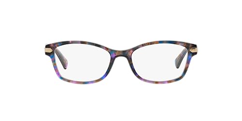 Coach Eyeglasses Hc 6065 5288 Purple Confetti Tortoise #TOP7
