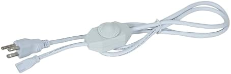 Access Lighting 795SPC-WHT InteLED - 72" Power Cord with Plug/Dimmer, White Finish