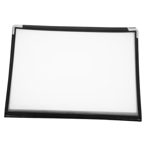 PRETYZOOM Menu Folder Restaurant Menu Holders Book Menu Holder for Drinks Restaurant Menu Covers Drink Menu Holder Menus Menu Paper Holders Beverage Folder Commercial Plastic