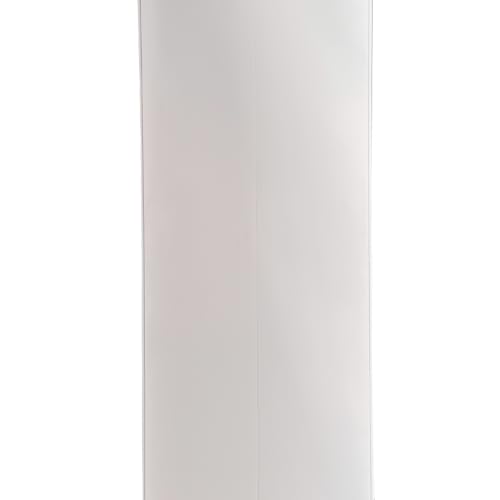Image of Built Right Bathroom Cladding Pack of 4, 8mm x 250mm x 2700mm, Waterproof Wall Splash Panels, Tongue & Groove Shower Wall Panels for Bathroom, Wet Room & Shower Enclosure, Covers 2.7m², Matt White