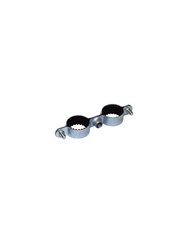 Somatherm 2140-12 Box of 100 Double Isophonic Collars Diameter 12 mm Grey, Gray