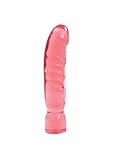 Doc Johnson Crystal Jellies - 12 Inch Big Boy - Pink