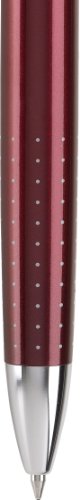 Pilot Axiom Collection Retractable Ball Point Pen, Cherry Red Barrel, Blue Ink, Medium Point (90062)
