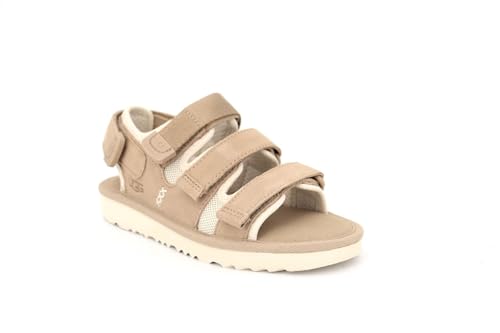 UGG Unisex-Child Goldencoast Multistrap Sandal, Sand, 6 Big Kid2