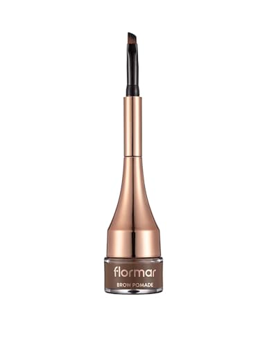Flormar Brow Pomade Tinte de Cejas - 01 Beige, Pomada Waterproof de Larga Duración y Pigmentación Intensa, Acabado Natural, Resistente al Sudor, Ideal para Definir y Rellenar Cejas