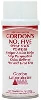 Gordon's No. 5 Foot Powder 4 oz.