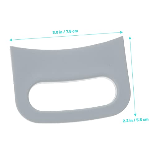 Repuesto de mango aislado Mobestech para olla a presión, con recubrimiento antiadherente, agarre resistente para accesorios de ollas al vapor miniatura 2
